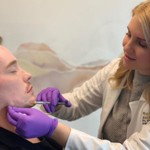 Jaw filler with Retylane Lyft 