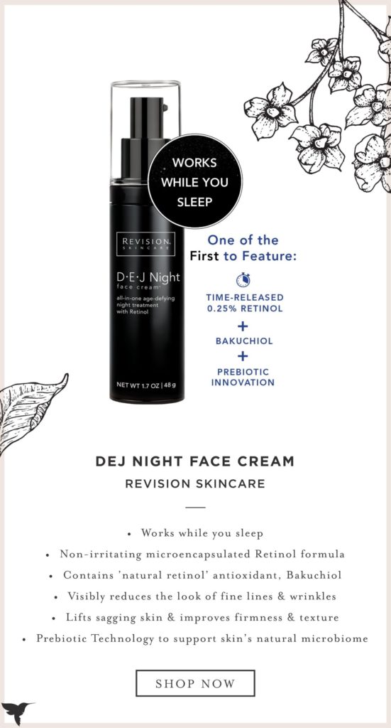 DEJ NIGHT FACE CREAM, REVISION SKINCARE