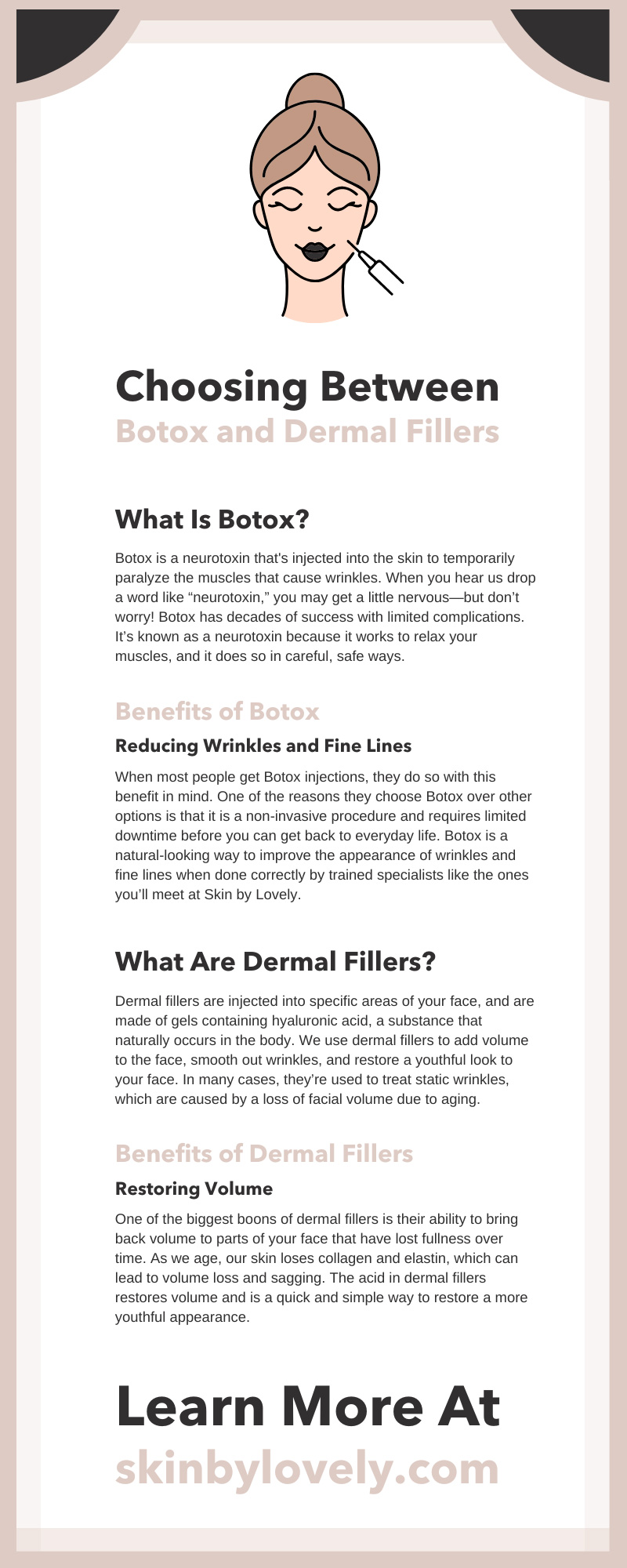 Choosing Between Botox and Dermal Fillers
