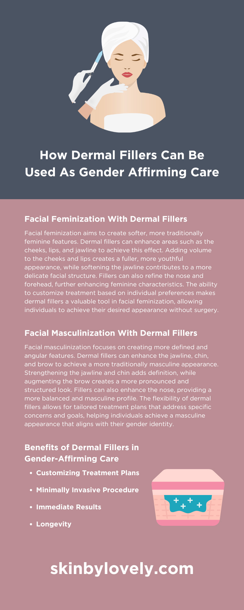 How dermal fillers can be used as gender-affirming care